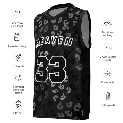 Maillot "Heaven 33" motif léopard - unisexe et  recyclé
